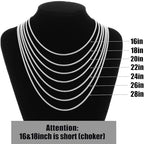 Fiusem Cross Necklace for Men, Silver/Gold/Black Mens Cross Necklaces with 2.5mm Cross Chain and Stainless Steel Cross Pendant, Box Chain 16-24 Inch, Jewelry Gift - size: 24.0 Inches, style: Small silver cross: 1.2" * 0.7"