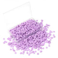 Light Purple Polymer Clay Beads, 6mm Heishi Bead for Jewelry Bracelets Necklace Making 1000PCS - color: Lavender