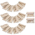 VLANDO Velvet Jewelry Pouch with Zipper - Clear Travel Jewelry Bag Organizer for Business Trips & Gifts - color: A.20 PCS