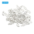 PATIKIL Letter Charm, 50pcs Alphabet Initial Pendant Charm Bulk DIY for Jewelry Making Bracelets Earrings Necklace - style: Q