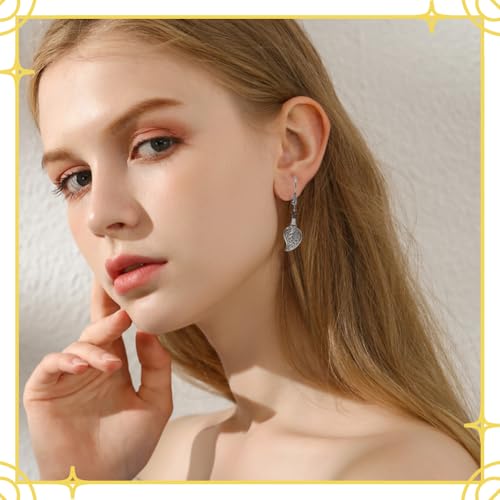 SUNNYCLUE 1 Box 60pcs Pinch Bail Earring Hooks Earring Hooks Findings 304 Stainless Steel Metal Silver Gold Fish French Ear Wires with Bails Clasp for Jewelry Making Women Christmas DIY Gifts Supply - style: Earring Hook 3