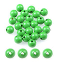 AD Beads Large Hole Wood Spacer Wooden Jewelry Making Bracelet Necklace Chandelier, Large Wooden Rosary Beads Craft Beads Pick from (16mm 100pcs, Green) - color: Green, size: 16mm 100pcs
