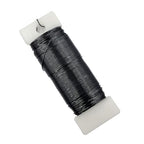 22 Gauge Black Metal Floral Wire, 38 Yards/35 Meters,for Christmas Wreaths,Tree Decoration,Flower Arrangement,Craft Wire,Flower Wire,Garden Wires,Flowers Bouquet Accessories,Jewelry Wires DIY - size: 22Gauge-Black-1P/38Yards