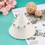 Craftdady 200pcs 8mm Round Alloy Rhinestone Bracelet Connector Beads Hollow Crystal Rhinestone Pave Disco Ball Loose Spacer Beads for Necklace Earring Jewelry Craft - color: Mixed Color-8mm