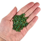 170pcs 4x2mm Green Turquoise Heishi Disc Rondelle Spacer Natural Stone Semi Precious Gemstone Loose Beads for Jewelry Making 15 inch - color: Green Turquoise, size: 4x2mm