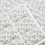 20mm Acrylic Beads 180pcs White Pearl Bead Chunk Bubblegum Beadable Pen Ball Beads for Pen Bag Jewelry Making Necklace Bracelets (White) - color: white
