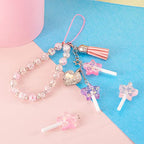 Cheriswelry Cup Cake Resin Pendants Lovely Food Sweet Dessert Dangle Charms Links Hanging Ornament with Metal Loop Fruit Pendants for Key Chains Bracelet Necklace Jewelry Making - color: Mixed Color-Lillipop
