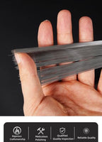 40PCS Stainless Steel Spring Wire – 15.7" (40cm) Long, 0.4mm Diameter, Straight Hard Wire for DIY Crafts, Jewelry Making, Model Building and Repair Projects