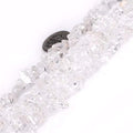 Genuine Rock Crystal Quartz Chip Beads 5-8mm Irregular Shaped Tumbled Chips Stone Crystal Loose Bead for Jewelry Making 1 Strand 32" - color: Rock Crystal Quartz