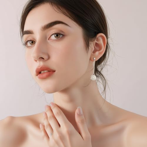 50PCS Silver Ball Earring Posts Hypoallergenic Earring Studs Ball Ear Pin with 925 Sterling Silver Post for DIY Jewelry Making Findings - color: B Style-Silver Smooth Ball