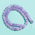 8MM Natural Amethyst Gemstone Loose Square Cube Beads Stone Healing Power for Jewelry Making DIY Bracelet Necklace - color: Amethyst