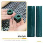 Jewelry Wax Ring Sizer Carving Tool Kit Ring Wax Making Mold Kit Lost Wax Casting Supplies Included Ring Sizer Mandrel Measurer Tool Jewelry Wax Tube Jewelers Wax Saw Frame Wax File Ring Clamp