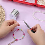 26 Gauge Stainless Steel Wire Jewelry Wire Resistant Copper Beading Wires for Jewelry Making Bailing and Craft Anklet Bracelet Weaving DIY Handmade Projects 0.4mm X 100m