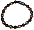 Copper and Magnetic Hematite Bracelet - size: 8.5 Inches