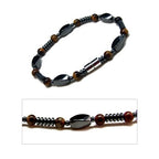 Accents Kingdom Elegant Tiger's Eye Bead Magnetic Hematite Bracelet