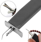 Black Bead Knotting Tool Create Secure Knots Pearl Jewelry Making Tool DIY Jewelry Pearl Stringing Beading Tools Knotters Tool for Necklace Bracelet Jewelry Making