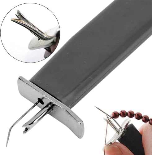 Black Bead Knotting Tool Create Secure Knots Pearl Jewelry Making Tool DIY Jewelry Pearl Stringing Beading Tools Knotters Tool for Necklace Bracelet Jewelry Making