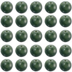1 Box 8MM 120PCS Natural Taiwan Green Jade Round Beads with Holes Crystal Gemstone Stone Energy Power Loose Spacer Bead for Jewelry Making Earrings Bracelets Necklaces DIY Craft Supplies