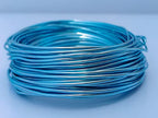 15 Gauge Anodized Aluminum Wire 49 Feet for Jewelry Making Craft DIY（1.5mm,Light Blue,41524） - color: Light Blue, size: 15 Gauge