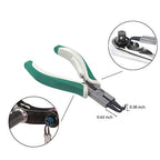 4 Pcs Mini Snap Ring Pliers Set Heavy Duty External/Internal Circlip Pliers with Straight/Bent Jaw for Ring Remover Retaining