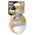The Beadsmith Flex-Rite Beading Wire - 49-Strand Nylon-Coated Stainless-Steel Wire, 0.014" (0.35 mm) Dia, 24k Gold-Plated, 30 ft Spool, Durable Necklace & Bracelet String, for Jewelry Making Supplies - color: 24k Gold-Plated, size: .014” Dia - 30 ft