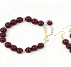 About 45pcs 8mm Natural Stone Beads Lepidolite Beads Crystal Gemstone for Jewelry Making, DIY Bracelet Necklace - color: Lepidolite, size: 8mm