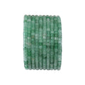 BEADIA Natural Green Aventurine Short Cylinder Beads 2x3mm 155pcs Tube Loose Semi Gemstone Beads for Jewelry Making Design - color: Green Aventurine