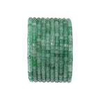 BEADIA Natural Green Aventurine Short Cylinder Beads 2x3mm 155pcs Tube Loose Semi Gemstone Beads for Jewelry Making Design - color: Green Aventurine