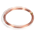 uxcell Copper Wire 99.99% Pure 23 Gauge 0.6mm 10m/33ft Tarnish Resistant | Jewelry Wire Copper Soft Craft for Jewelry Making Beading DIY Crafts Supplies - size: 23 Gauge 0.6mm