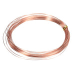uxcell Copper Wire 99.99% Pure 23 Gauge 0.6mm 10m/33ft Tarnish Resistant | Jewelry Wire Copper Soft Craft for Jewelry Making Beading DIY Crafts Supplies - size: 23 Gauge 0.6mm