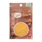 John Bead 25g Cylin Beads Gold Yellow Glow in Dark AB 11/0 Glass Cylindrical Seed Beads for Jewelry Bracelets Necklaces Earrings Making Embroidery - color: Gold Yellow Glow in Dark AB
