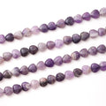 10mm Natural Amethyst Stone Beads Heart Shape DIY Loose Gemstone Energy Healing Crystal Charms for Jewelry Making Handmade - color: Amethyst