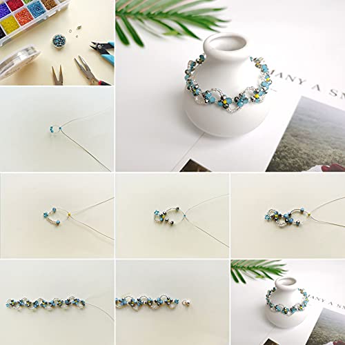Craftdady 10 Strands 4mm Crystal Glass Briolette Beads Faceted Luster Rondelle Spacer Beads Electroplate Tiny Loose Beads About 1250pcs for Jewelry Craft Necklace Earring Bracelet, Dark Goldenrod - color: Dark Goldenrod, size: 4mm