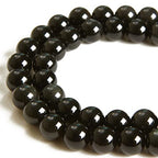 60pcs 6mm Black Obsidian Beads Natural Gemstone Beads Round Loose Beads for Jewelry Making - color: Black Obsidian, size: 6mm