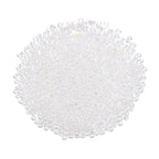 uxcell 2000 Pcs Glass Seed Beads Bulk, 2mm Mini Glass Bugle Beads for DIY Earrings, Necklaces, Bracelets, Jewelry Making, Clear - color: Clear, size: 2mm