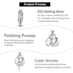 Charm for Bracelets and Necklaces, Heart Animals 925 Sterling Silver Bead Celestial Sun Moon Star Charms Jewelry Gift for Women Girls - color: Key Padlock Heart Dangle Charm