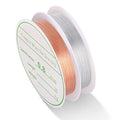 MIKIMIQI 2 Pack Jewelry Wire - 20 Gauge Tarnish Resistant Copper Beading Wire for Jewelry Making, 0.8mm X 3m Each (Silver, Rose Gold) - color: Silver,Rose Gold
