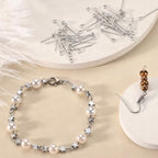 Junkin 1400 Pcs Eye Pins Mix Jewelry Findings 0.63 * 0.79 * 1.18 in Open Eye Head Pins Findings for Jewelry Making DIY Necklace Bracelets (Silver) - color: Silver