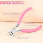 4-Inch End Cutting Pliers - Mini Jewelry Pliers Wire Cutter for Jewelry Making - End Snips Nail Puller - style: End Cutting Pliers