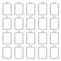 uxcell 25Pcs Alloy Open Bezel Pendants, Rectangular Hollow Frame Pendant Geometric Open Back Frame Pendant for Resin Jewelry Making Earrings Necklace Bracelet DIY, Silver Tone - color: Silver Tone, size: 1.32 x 0.83 inch