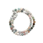 6mm Natural Indian Agate Stone Beads Heart Shape Cute Fine Gems Spacer Beads Fit Jewelry Making DIY Exquisite Necklace Bracelet Accessory - color: Indian Agate