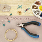 The Beadsmith Ergonomic Round Nose Pliers – 5 inches (127mm) – Comfortable Ergonomic Grip, Double-Leaf Springs & Polished Steel Head – Extra-Fine Tips for Precision to Medium Level Work - style: Round Nose