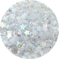 450 PCS Acrylic Star Shape Beads AB Colors Loose Pony Spacer Beads with Hole for Jewelry Making Necklace Earring Key Chains DIY Projects(White AB) - color: White AB