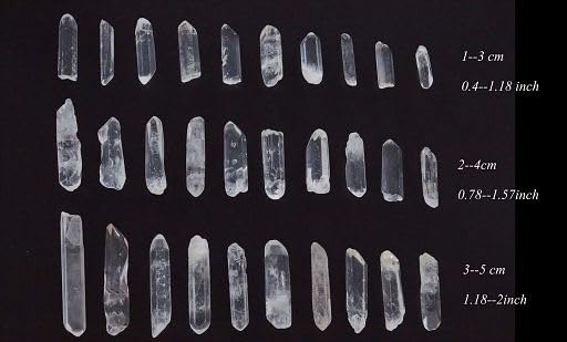 YATOJUZI 1LB Clear Quartz Crystal Points Bulk Natural Irregular Polished Stones Wands Gemstones Wholesale Reiki Energy Balancing Chakra Crystals Stone for DIY Handmade Meditation Divination 0.4"-1.2" - color: 0.39"-1.18”, size: 1lb