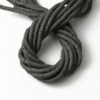 3600 pcs Gray Clay Beads for Bracelets Making, 10 Strands Flat Round Polymer Clay Disc 6mm Spacer Heishi Beads for Jewelry Making Earring Necklace - color: Gray