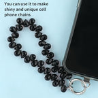 100pcs Black Faceted Crystal Glass Beads 8x10mm, Shiny Teardrop Glass Beads for Jewelry Making, Crystal Beads for Bracelet Necklace Earring DIY Craft - color: Black