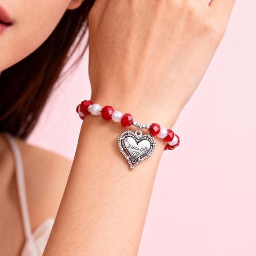 Charms for Jewelry Making Bulk Antique Silver Tibetan Alloy Pendants Love Word for Earring Bracelet Necklace - style: Heart
