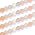 90pcs Adabele Natural Light Red Aventurine Healing Gemstone 4mm (0.16 inch) Small Round Beads Gem Stone Spacer for Craft Jewelry Making GF5-4 - color: Red Aventurine, size: 4mm (90pcs/1 Strand)
