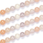 90pcs Adabele Natural Light Red Aventurine Healing Gemstone 4mm (0.16 inch) Small Round Beads Gem Stone Spacer for Craft Jewelry Making GF5-4 - color: Red Aventurine, size: 4mm (90pcs/1 Strand)