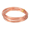 PATIKIL 99.9% Pure Copper Wire for Jewelry Making, 10 Gauge (2.6mm) Copper Craft Wire 9.8 Feet Beading Jewelry Making Supplies for Crafting Wreath Electroculture Gardening - size: 10 Gauge x 9.8 Feet
